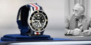 jacques cousteau watch history.